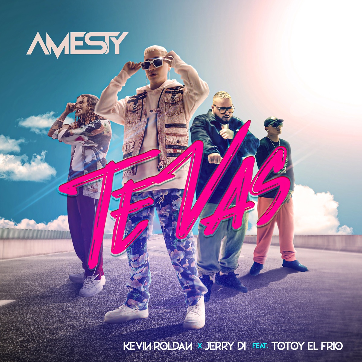 Te Vas (feat. Totoy El Frio) - Single by Amesty, KEVIN ROLDAN & Jerry Di album cover
