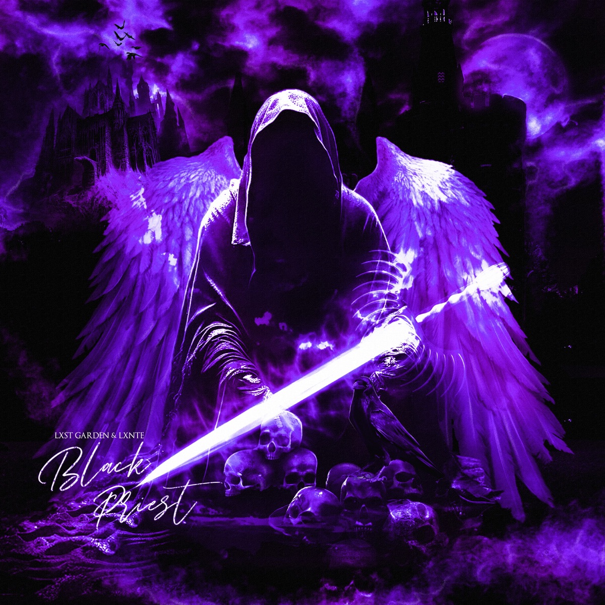 Black Priest (Slowed) [feat. LXNTE] - Single by LXST GARDEN album cover