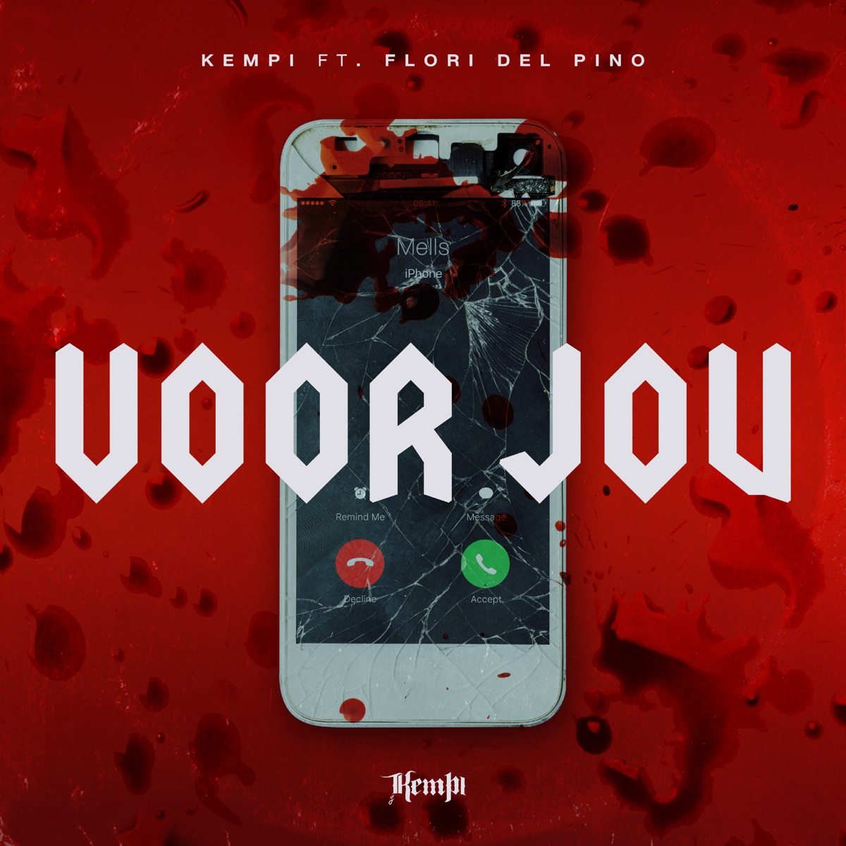 Voor Jou (feat. Flori del Pino) - Single by Kempi album cover