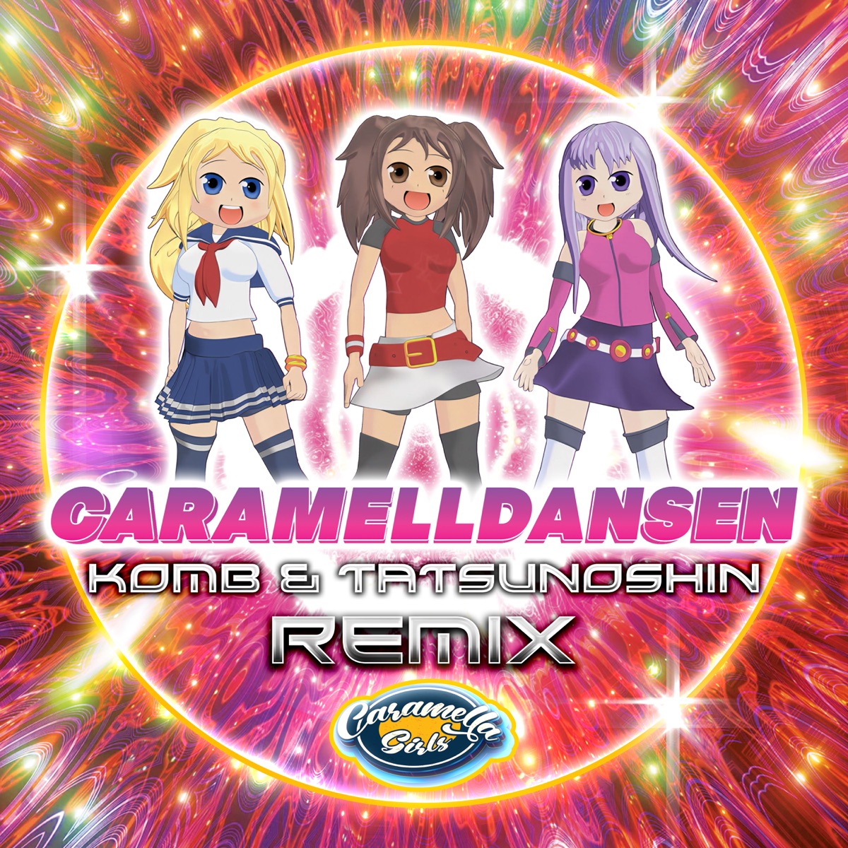 Caramelldansen Komb & Tatsunoshin Remix - Single by Caramella Girls album cover