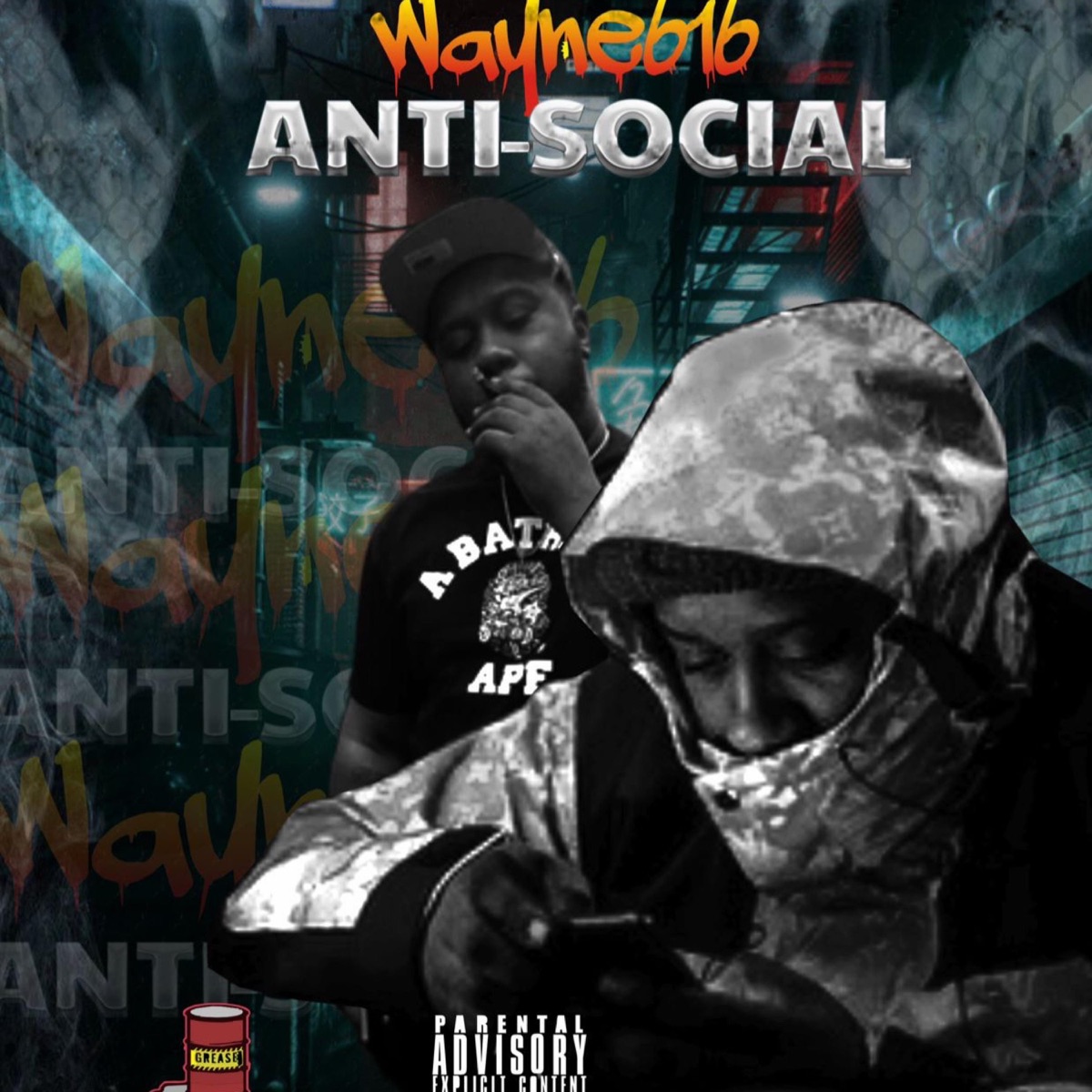 Anti-Social by Wayne616 album cover