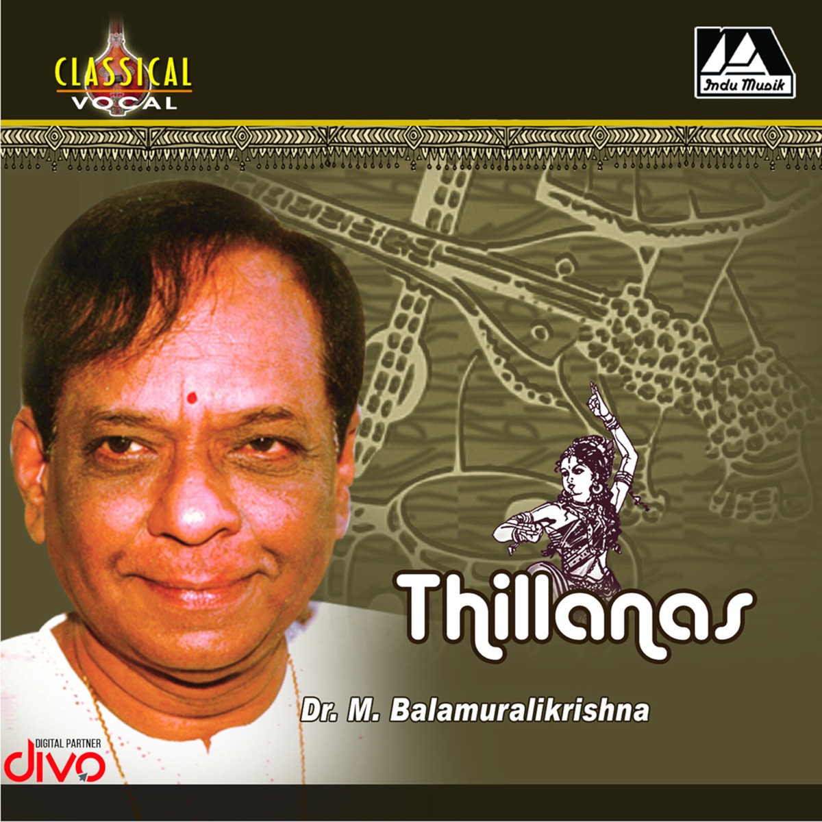 Thillanas by Manikka Vinayagam album cover