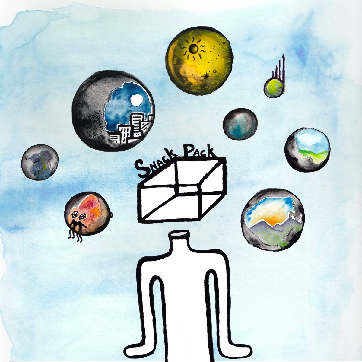 Snack Pack by Teddy Roxpin, Smile High & Felty album cover
