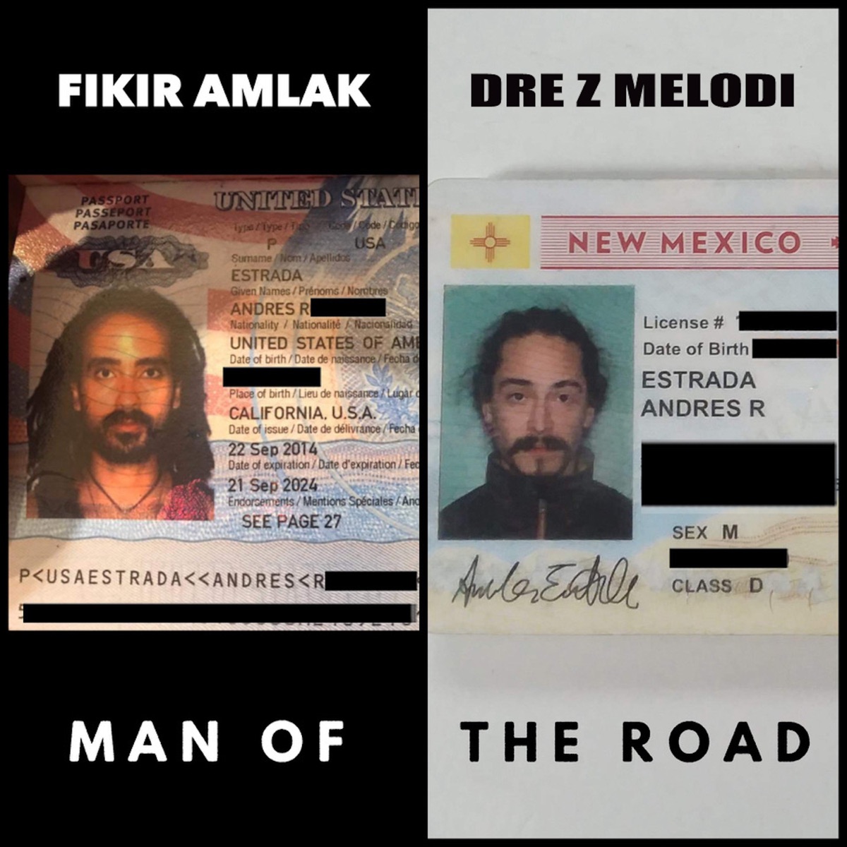 Man of the Road - Single by Fikir Amlak & Dre Z Melodi album cover