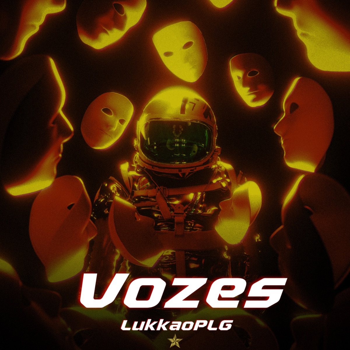Vozes - Single by LukkaoPLG album cover