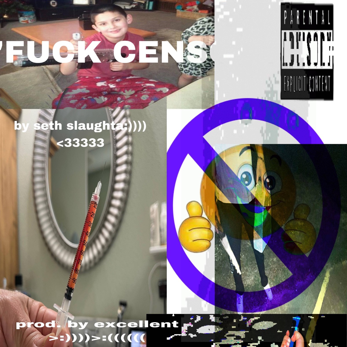 F**K the CENSORSHIP! (feat. prod. excellent) - Single by Seth Galindo album cover
