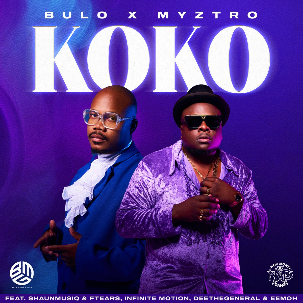 Koko (feat. ShaunMusiQ & Ftears, Infinite Motion, DeetheGeneral & Eemoh) - Single by Bulo & Myztro album cover