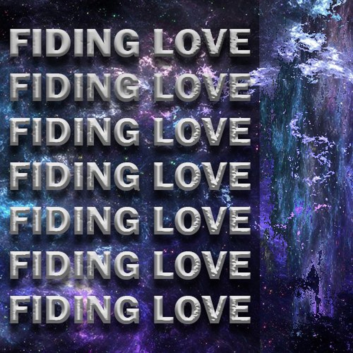 FIDING LOVE - Single by WinD, Black Bear & DK album cover