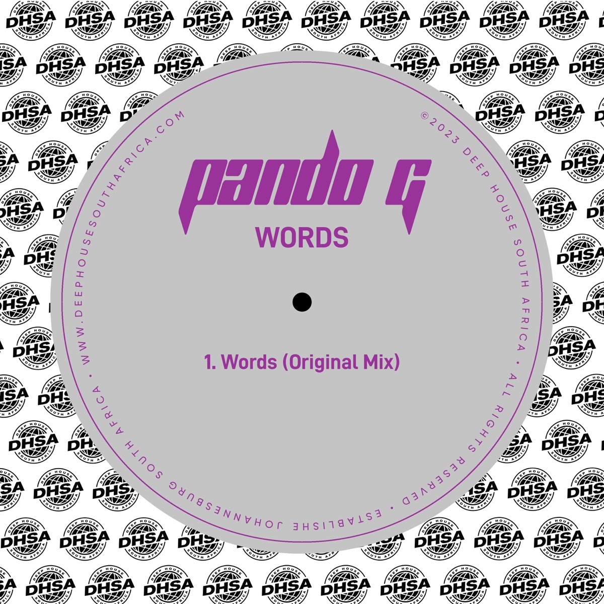 Words - Single by Pando G album cover
