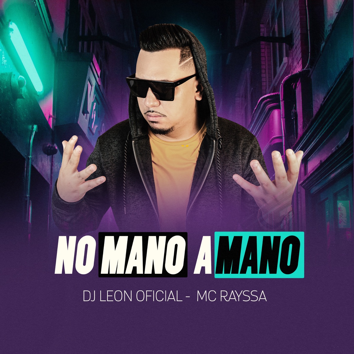 No Mano a Mano - Single by Dj Leon Oficial & MC Rayssa album cover