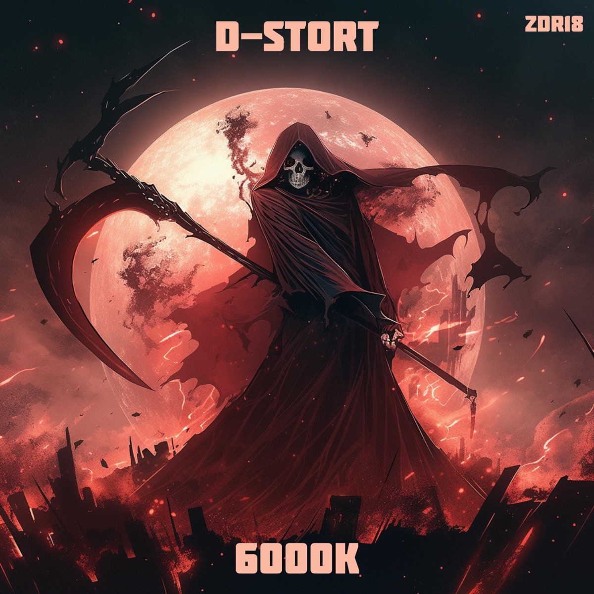 6000K - Single by D-Stort album cover