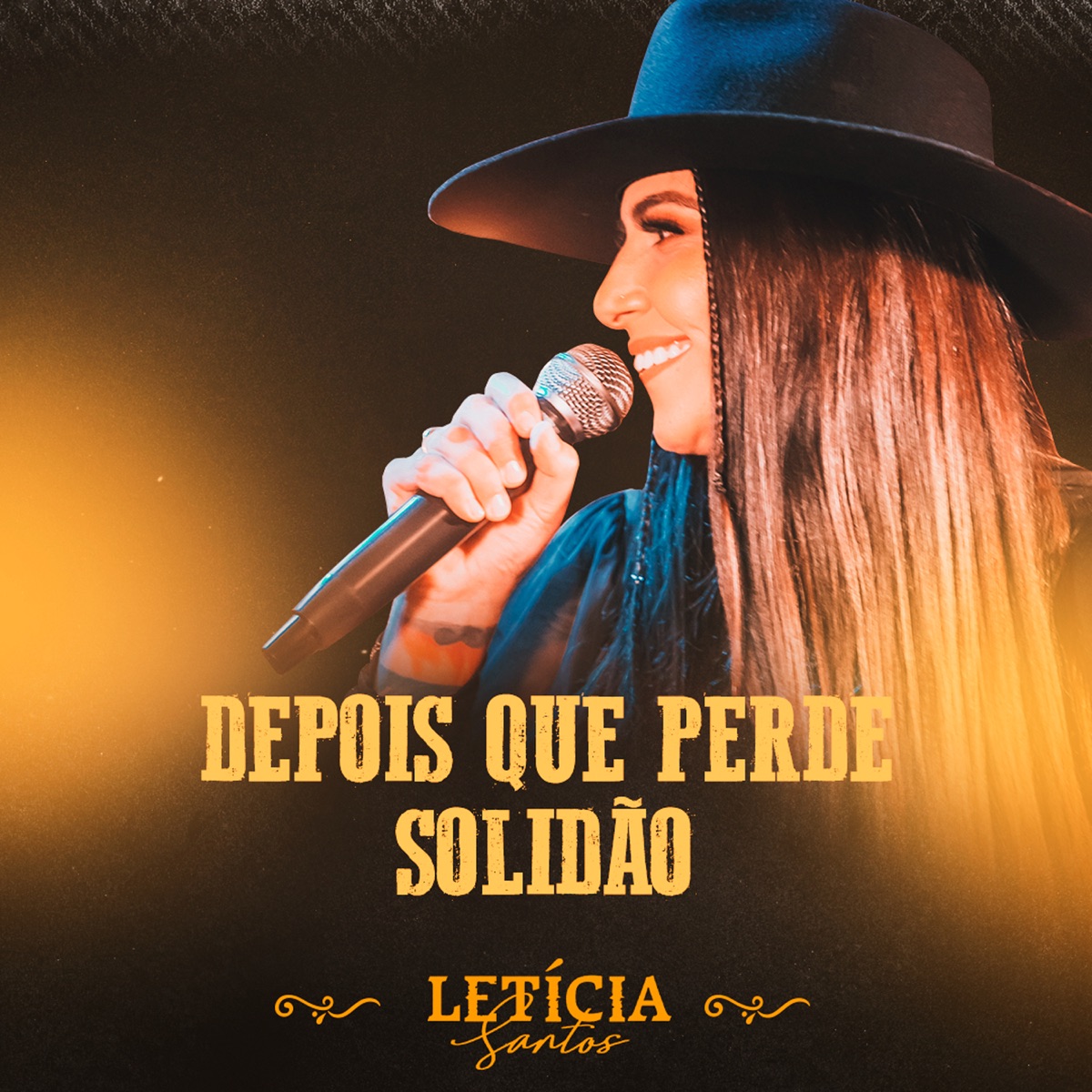 Depois Que Perde / Solidão - Single by Letícia Santos album cover