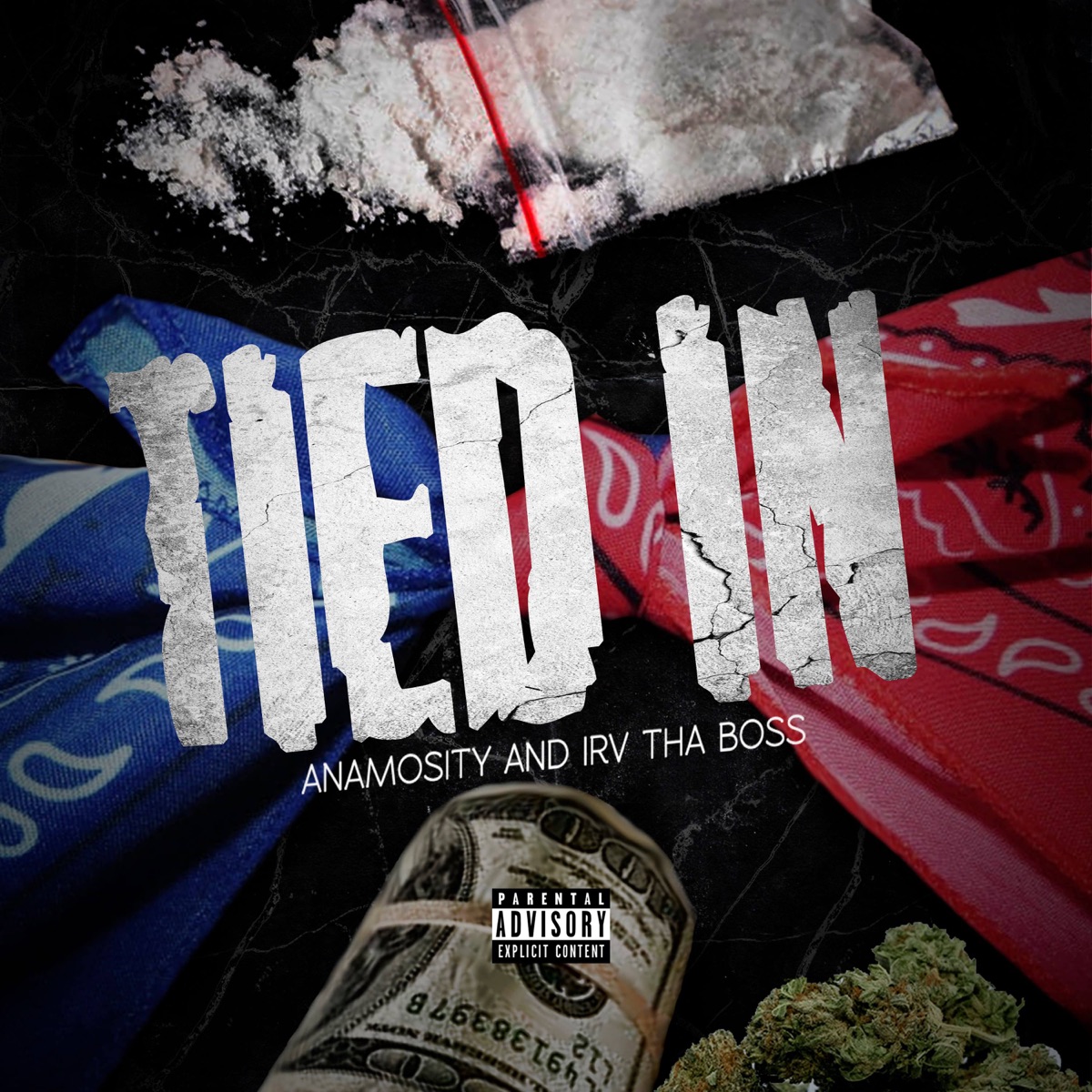 Tied In by Anamosity & Irv Tha Boss album cover
