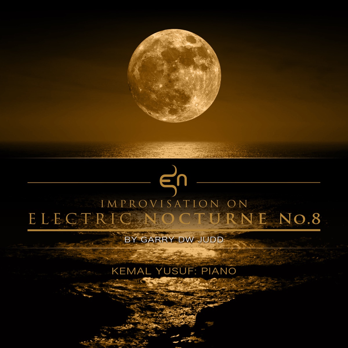 Improvisation on Electric Nocturne No. 8 - Single by Kemal Yusuf & Garry DW Judd album cover