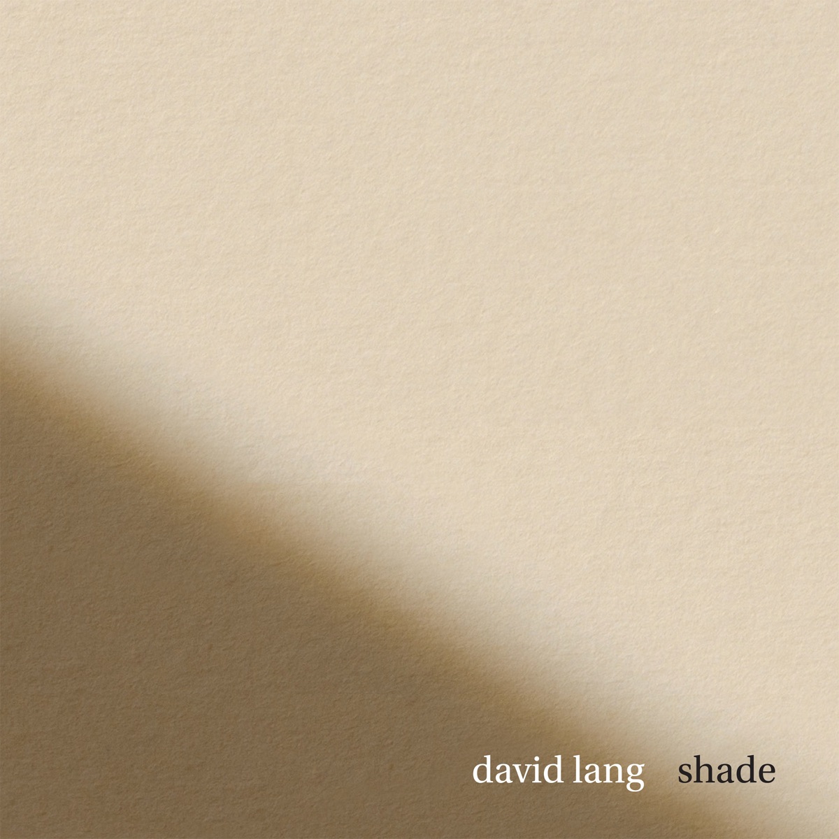 Shade - EP by David Lang, Contemporaneous & Mammoth Trio album cover