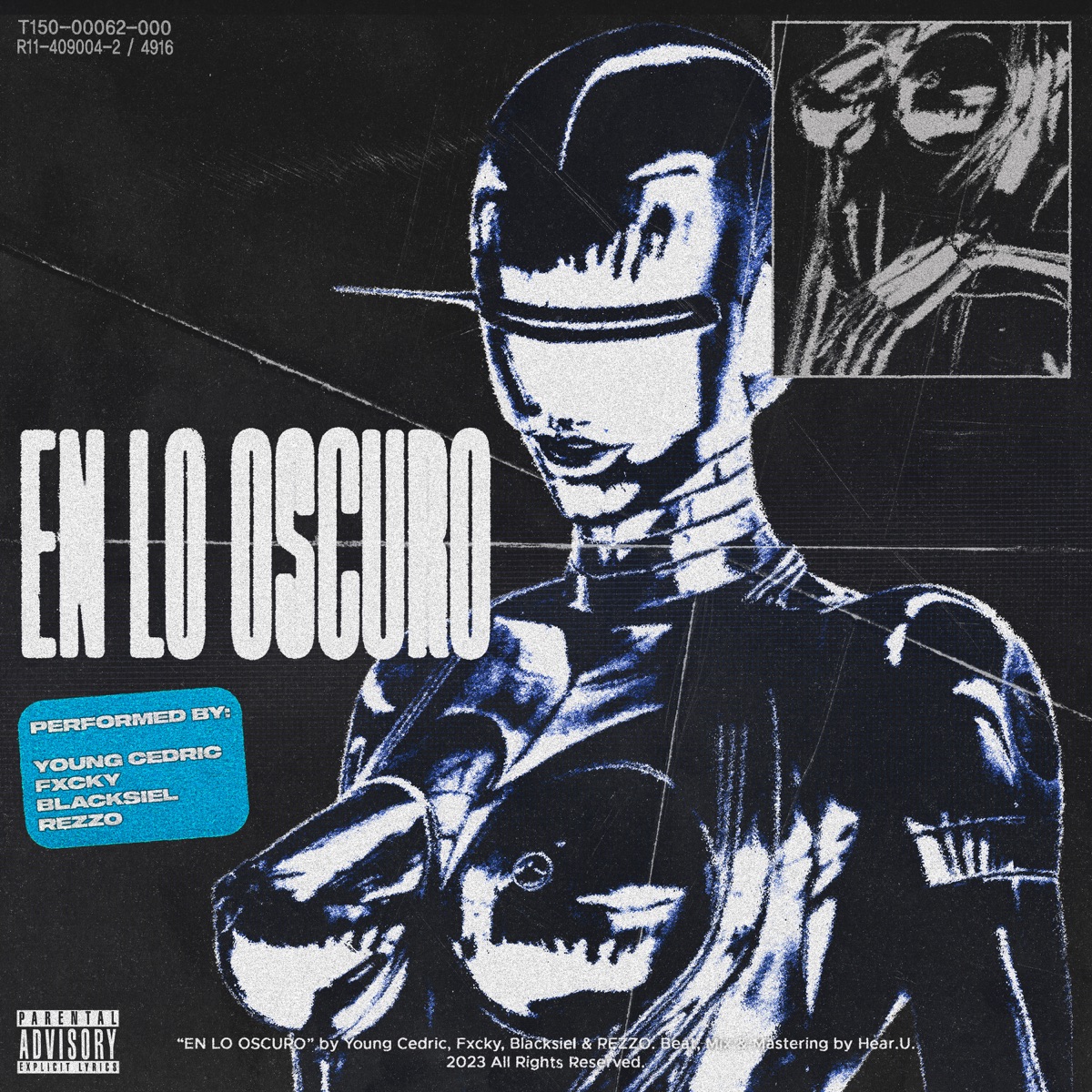En Lo Oscuro (feat. Blacksiel & Hear.U) - Single by Young Cedric, Fxcky & REZZO album cover