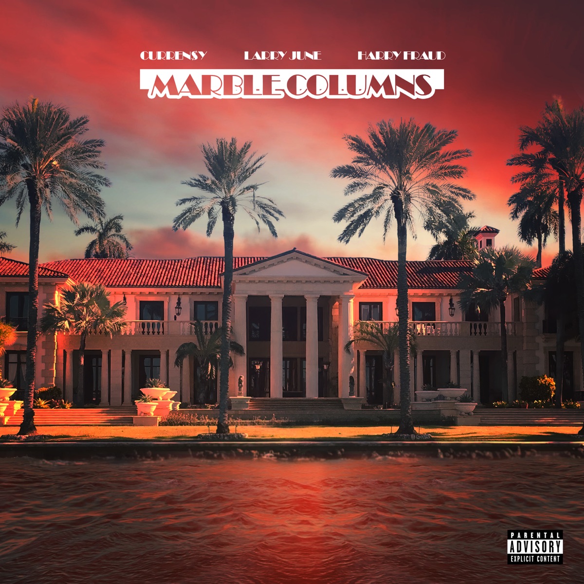 Marble Columns (feat. Larry June) - Single by Curren$y & Harry Fraud album cover artwork