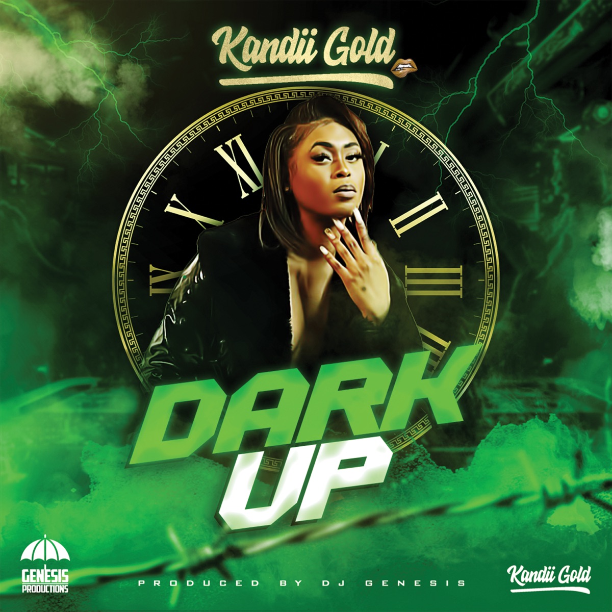 Dark Up (feat. Dj Genesis) - Single by Kandii Gold album cover