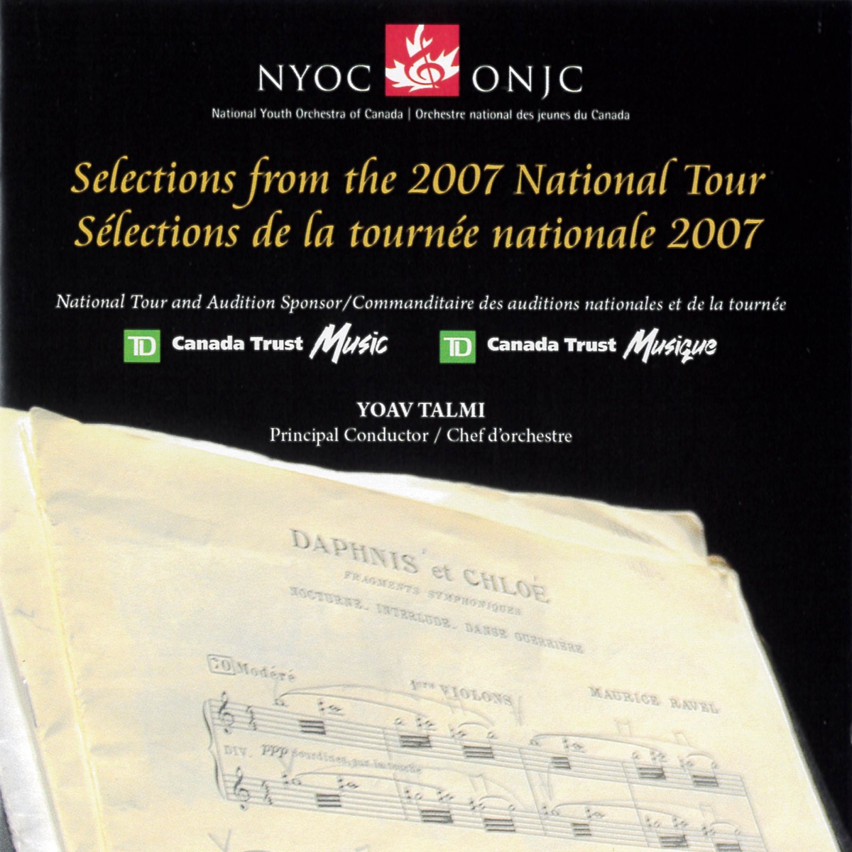 Selections from the 2007 National Tour by NYO Canada album cover