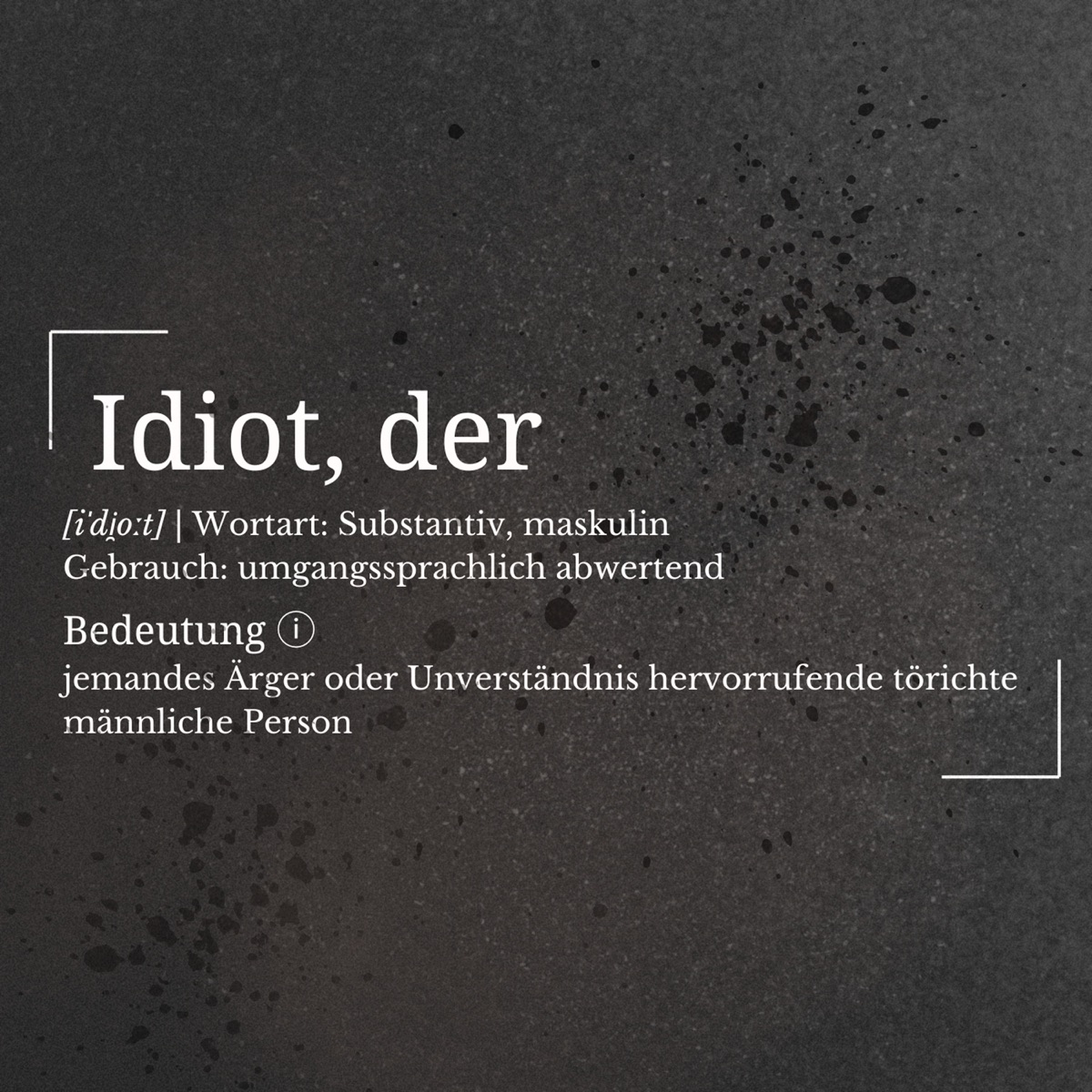 Idiot - Single by 4nesca album cover