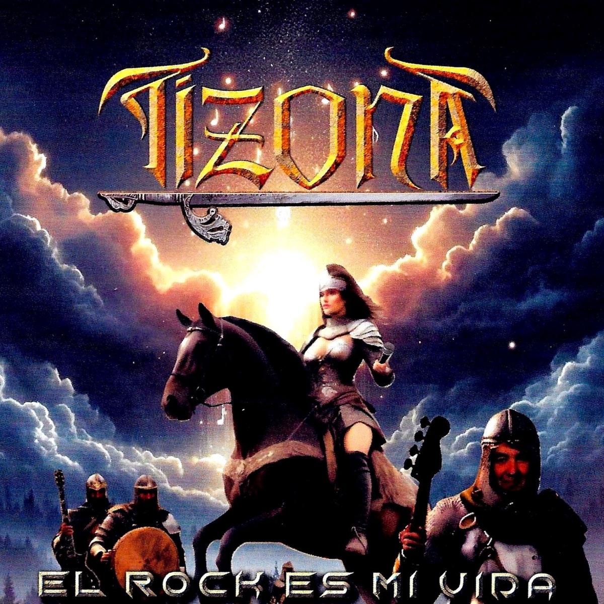 EL ROCK ES MI VIDA (feat. Ran Richard, Iñaki Sushini, Iñigo de la Campa, Kike Villega, Flor García, Helena Brava, Rocksa Almeida, Janire Kasares, Javi Crespo, Niko Brochado, Suka & Marta Garcia) by Tizona album cover
