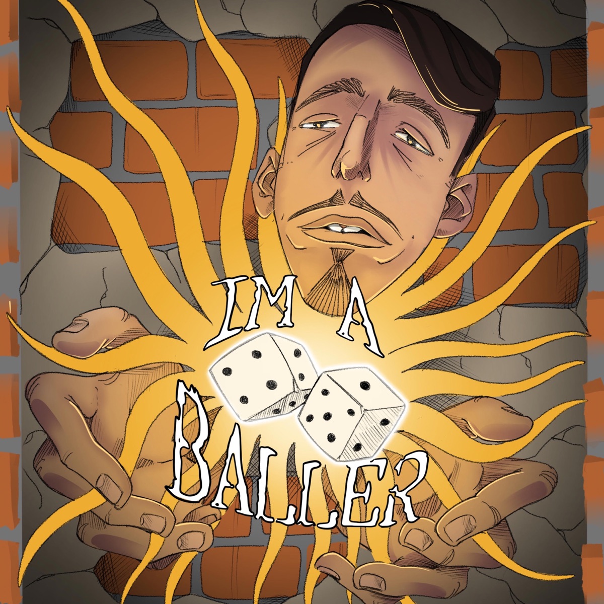 I'M A BALLER - Single by Oom Flops album cover