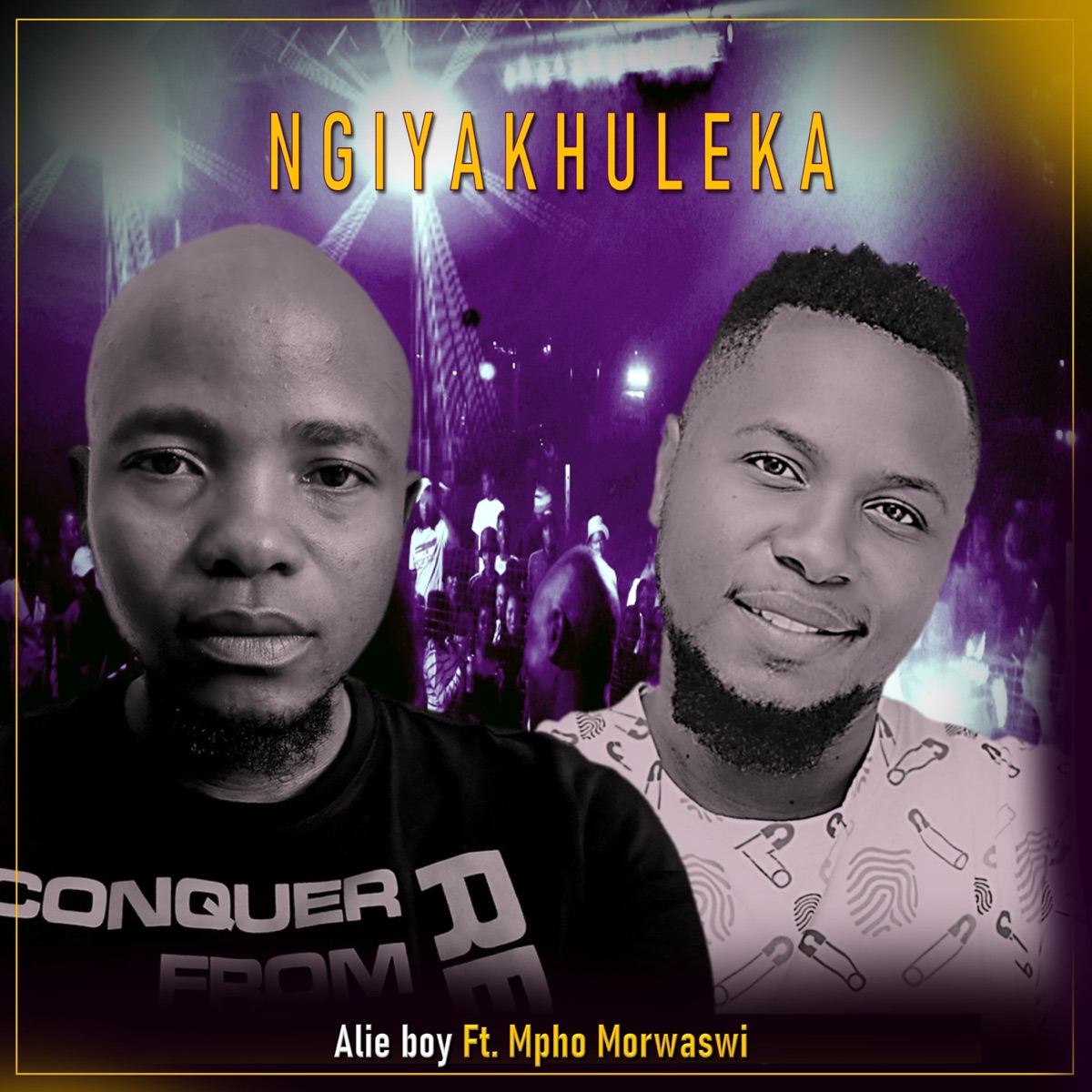 Ngiyakhuleka (feat. Mpho Morwaswi) - Single by Alie boy album cover