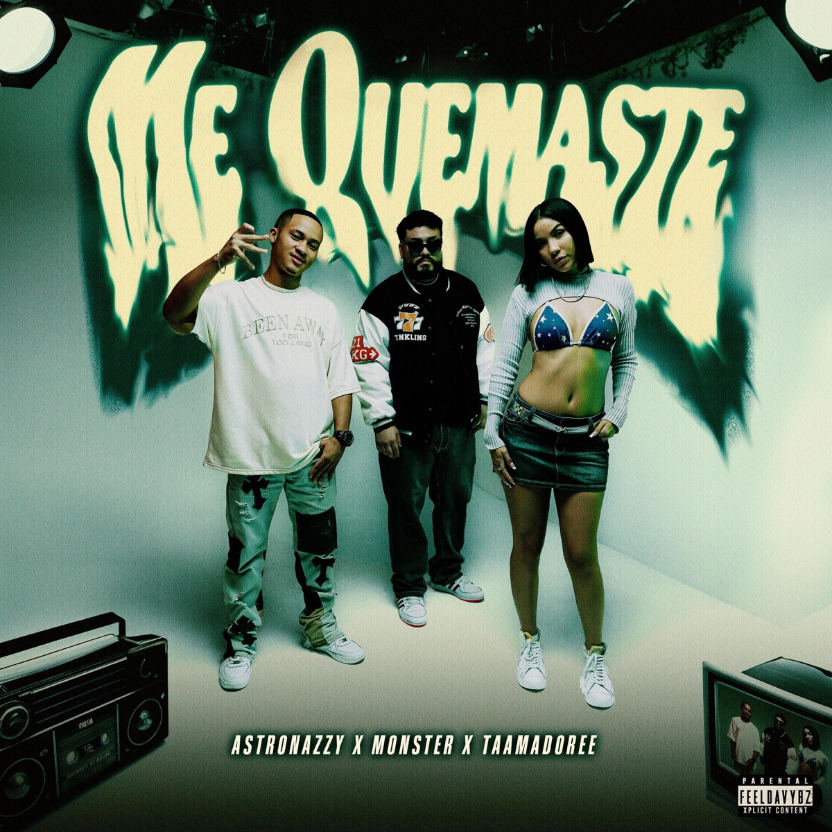 Me Quemaste - Single by Astronazzy, Monster & Taamadore album cover