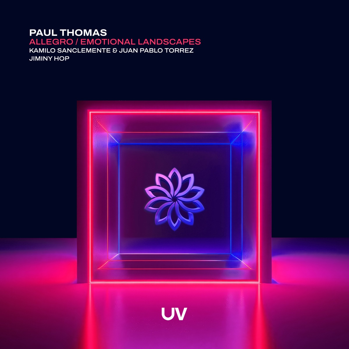 Allegro / Emotional Landscapes Remixes - Single by Paul Thomas, Kamilo Sanclemente & Jiminy Hop album cover