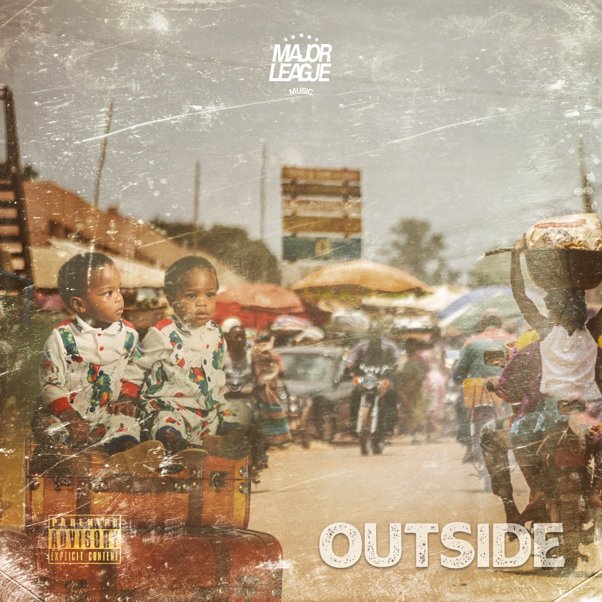 Outside by Major League DJz album cover