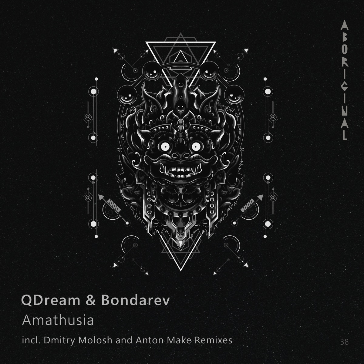 Amathusia - Single by QDream & Bondarev album cover