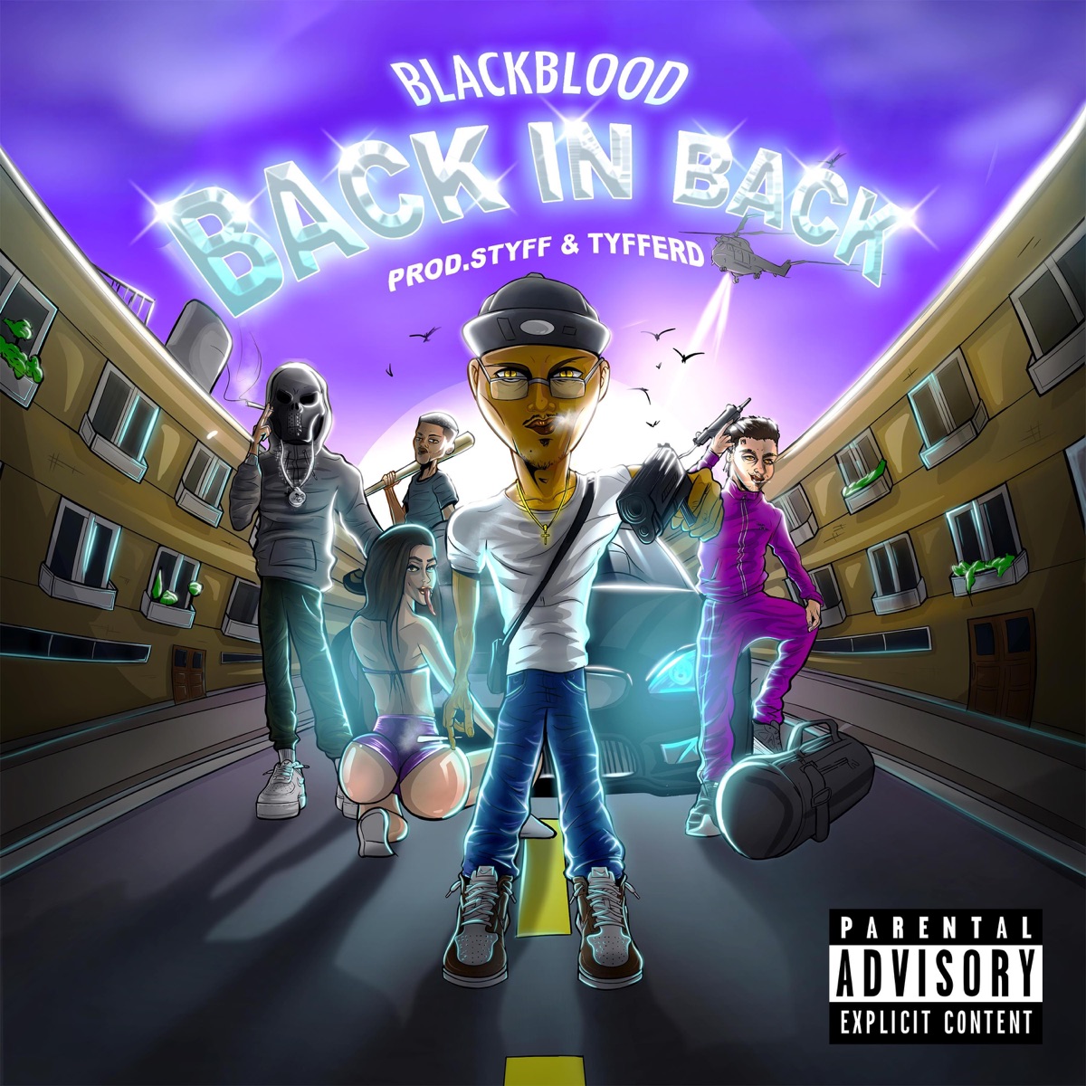 Pa la calle (feat. tyfferd) - Single by Blackblood album cover