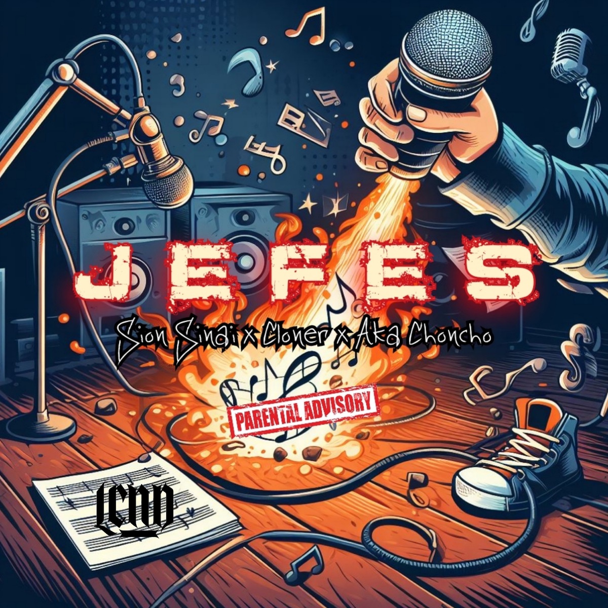 Jefes - Single by Cloner, AKA CHONCHO & sion sinaí album cover