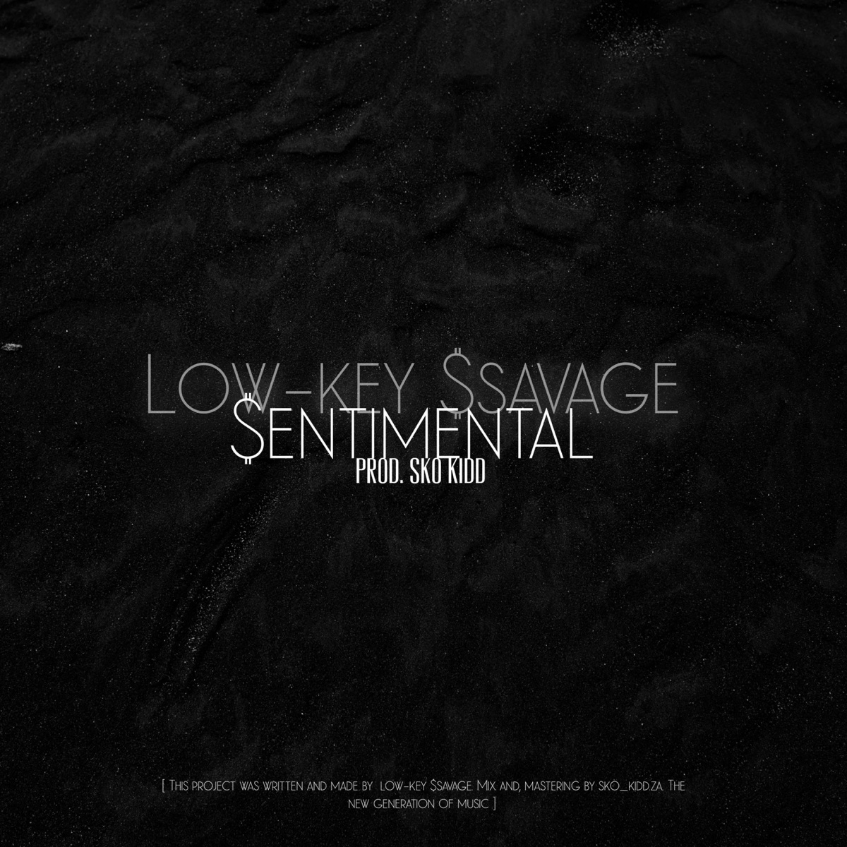 $Entimental - EP by Low-Key $savage album cover
