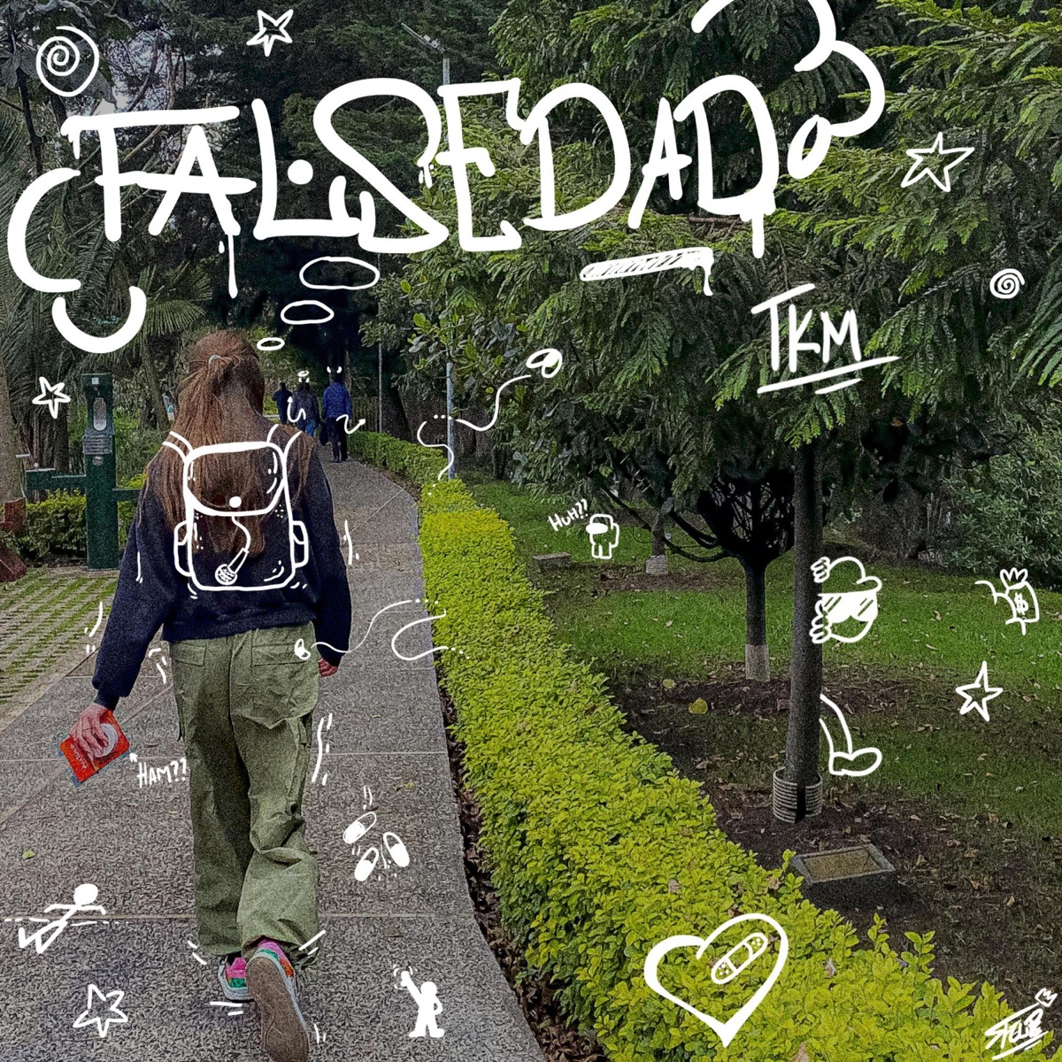 Falsedad - Single by Bugz & Ciro album cover