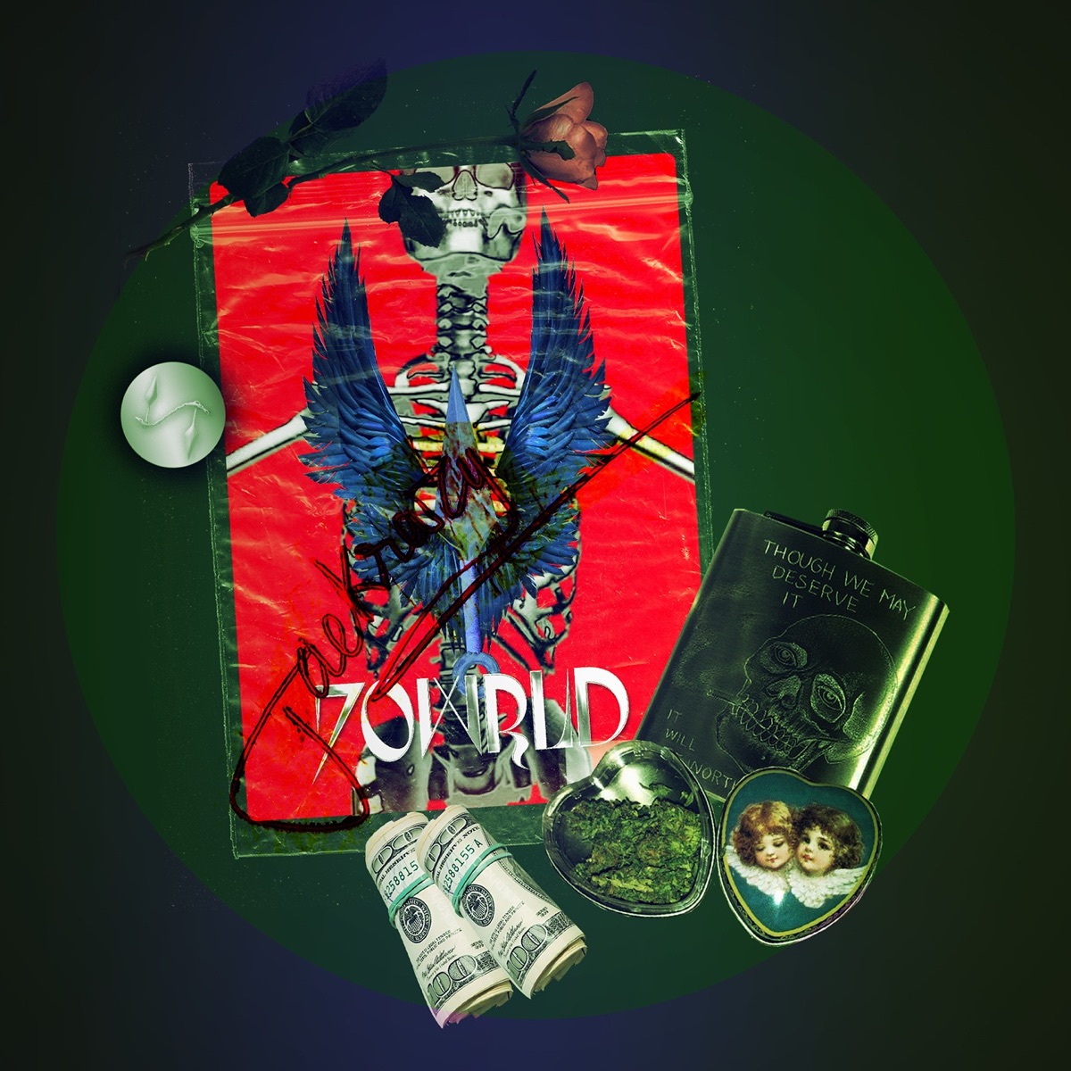 70WRLD (feat. Zect) by JAE KRAZY album cover