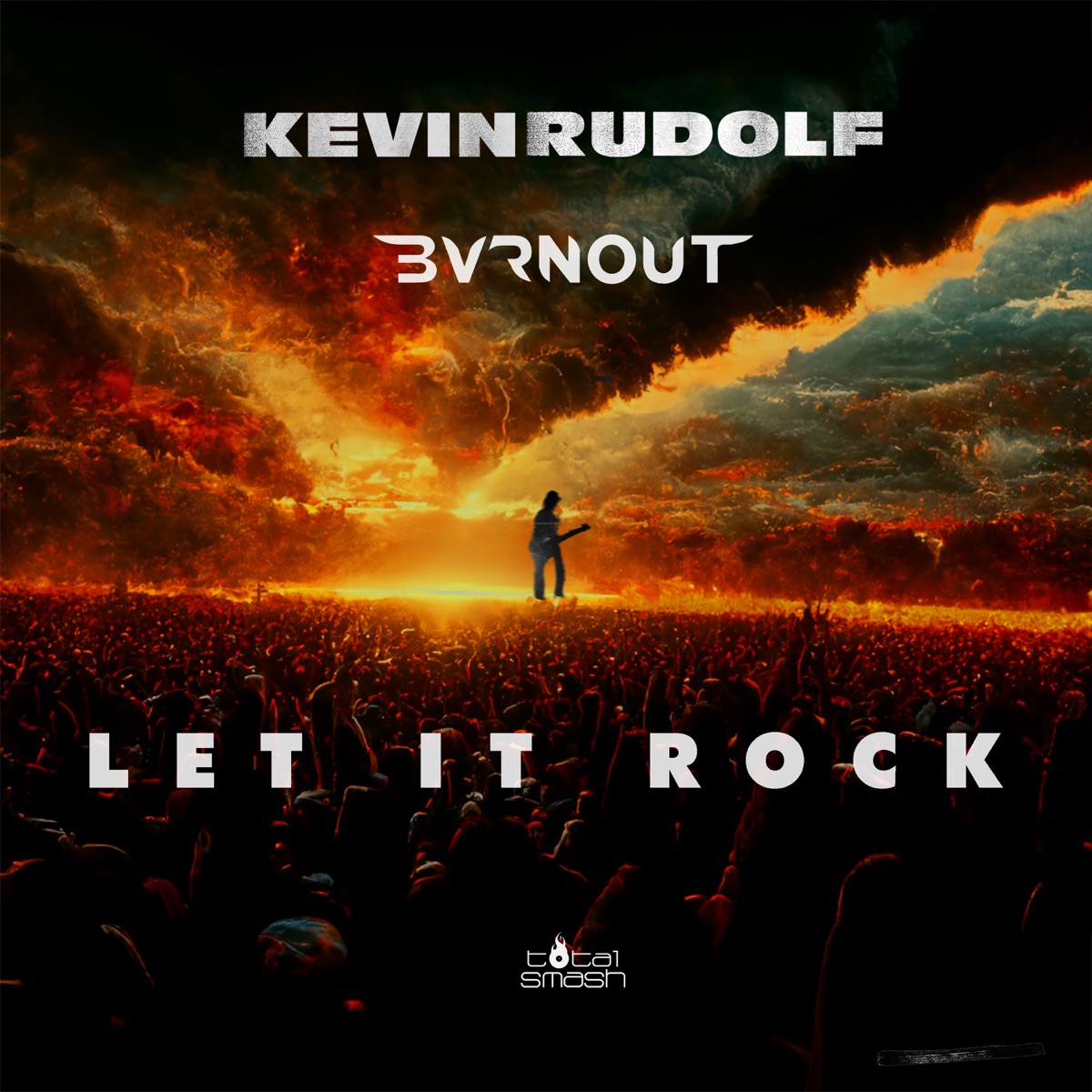 Let It Rock - Single by Kevin Rudolf & Bvrnout album cover