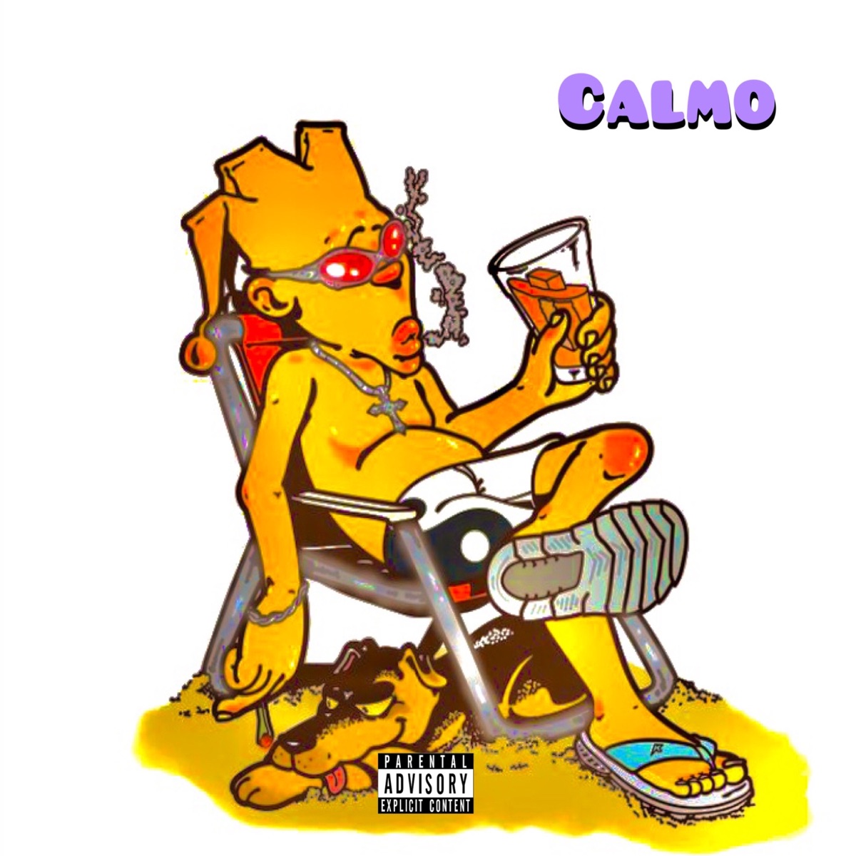 Calmo (feat. $Icarios) - Single by Vjota Chavo album cover