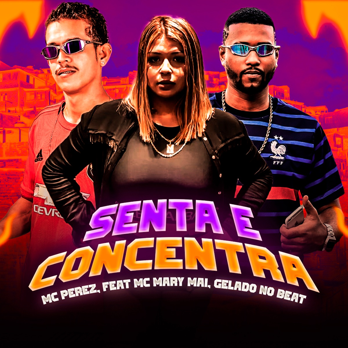 Senta e Concentra (feat. Mc Mary Mai) - Single by Gelado No Beat & Mc Perez album cover