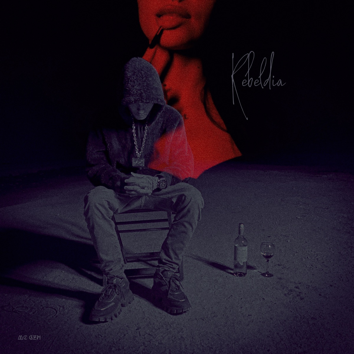 Rebeldia - Single by MC GZN album cover