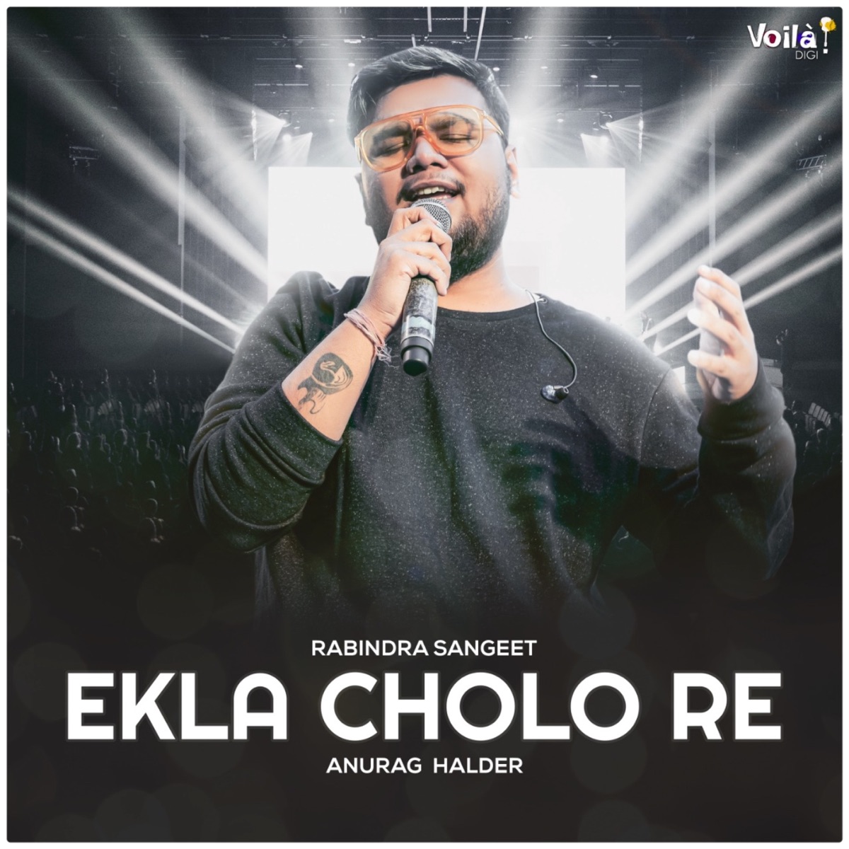 Ekla Cholo Re - Single by Anurag Halder album cover