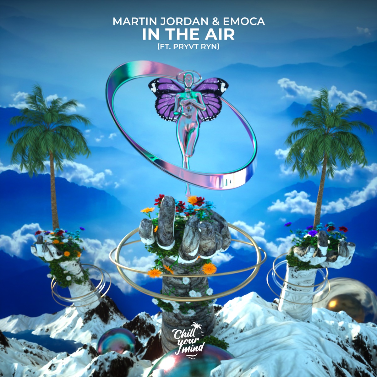 In the Air (feat. PRYVT RYN) - Single by Martin Jordan, EMOCA & PRYVT RYN album cover