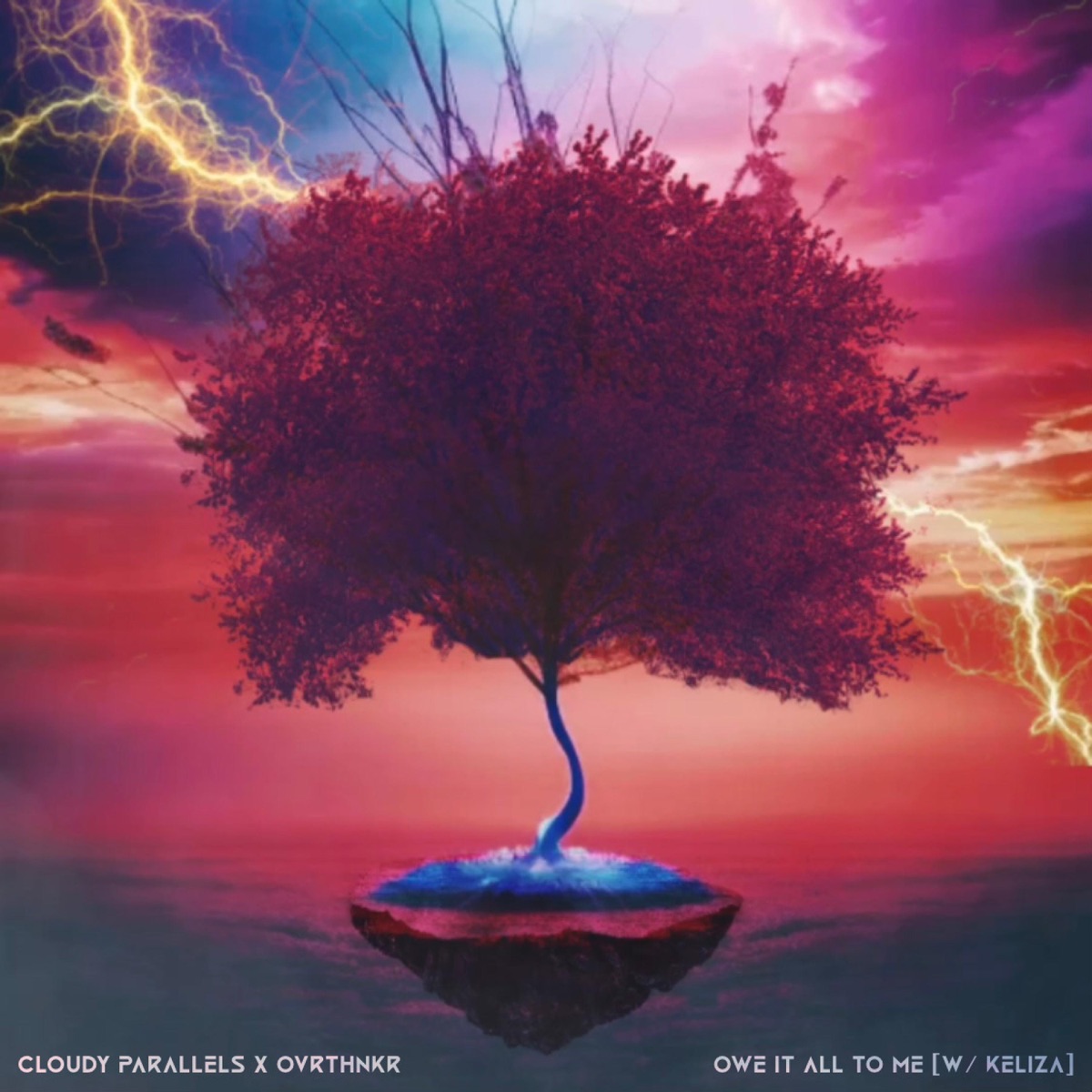 Owe It All To Me - Single by Cloudy Parallels, KELIZA & OVRTHNKR album cover