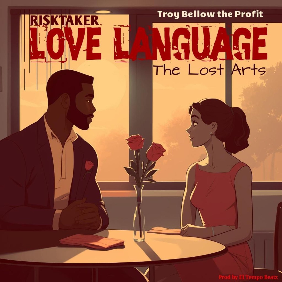Risktaker Love Language: The Lost Arts - Single by Troy Bellow the Profit album cover