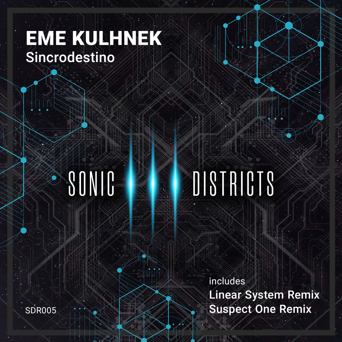 Sincrodestino - EP by Eme Kulhnek, Linear System & Suspect One album cover