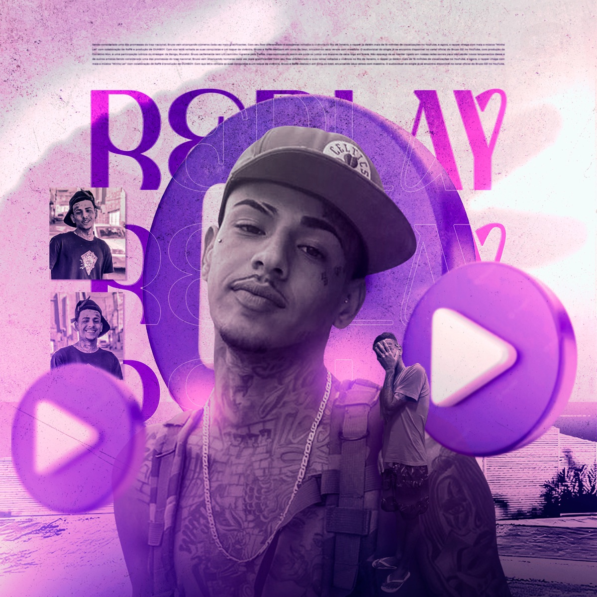 Replay - Single by Moreno Claro album cover