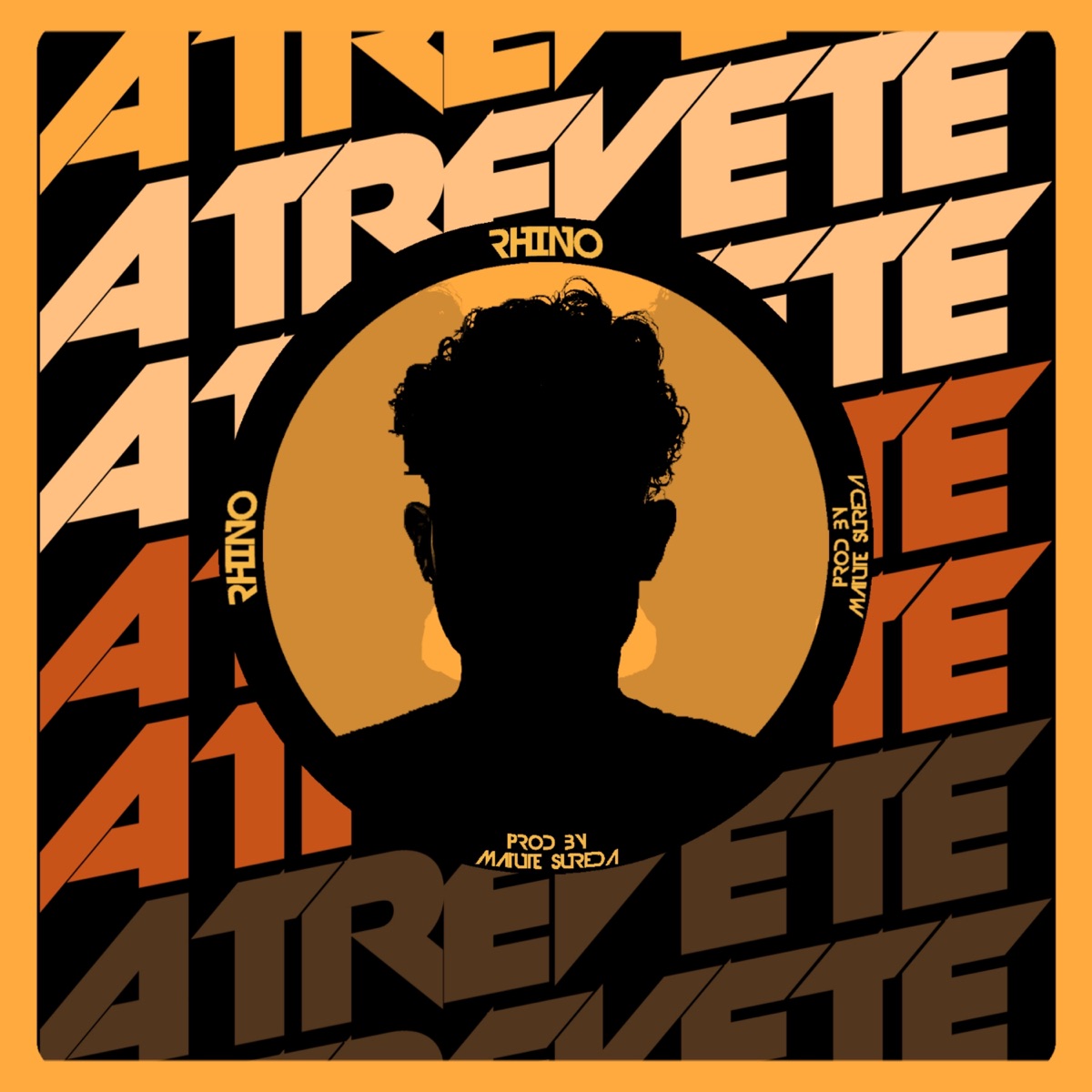 Atrévete - Single by Rhino album cover