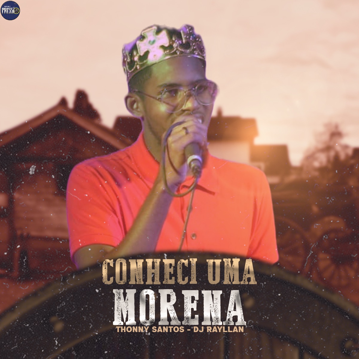 Conheci uma Morena - Single by Thonny Santos & DJ Rayllan album cover
