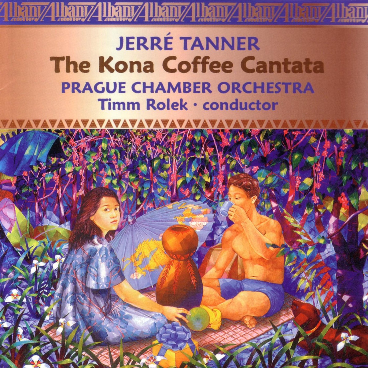 Tanner: The Kona Coffee Cantata by Prague Chamber Orchestra & Timm Rolek album cover