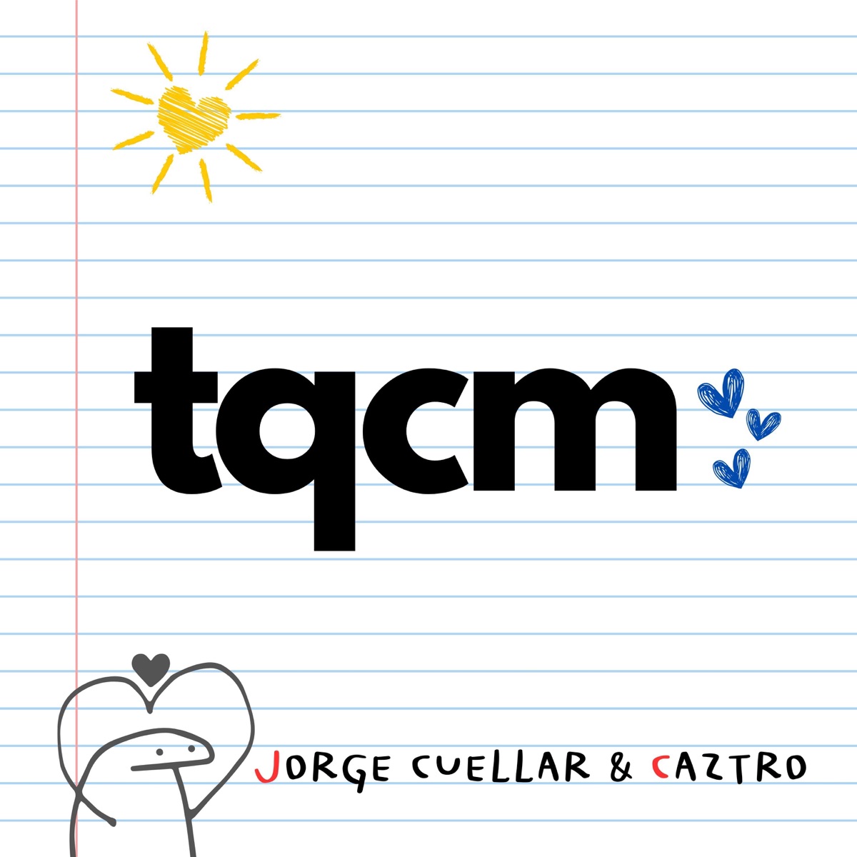 tqcm - Single by Jorge Cuellar & Caztro album cover